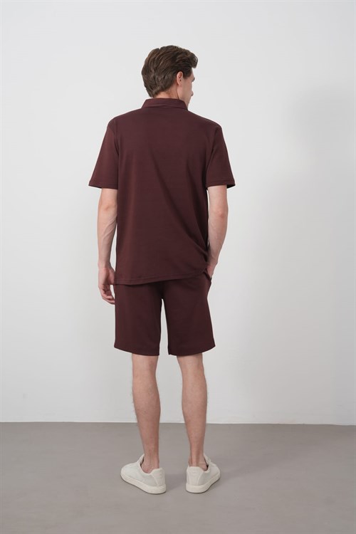 Wholesale Mens Brown Polo T-Shirt
