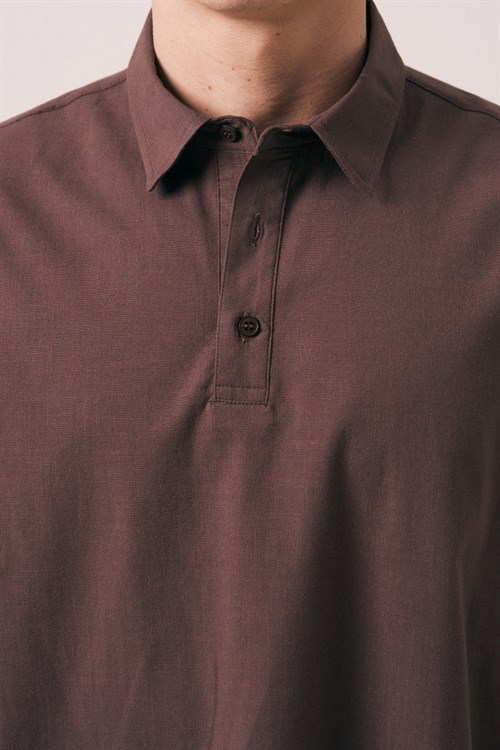 Wholesale Mens Brown Polo T-Shirt
