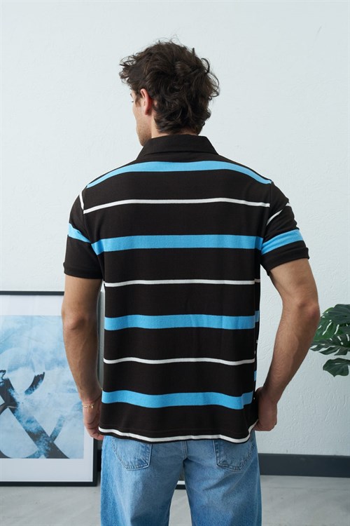 Wholesale Mens Brown Polo T-Shirt