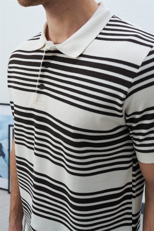 Wholesale Mens Brown Polo T-Shirt