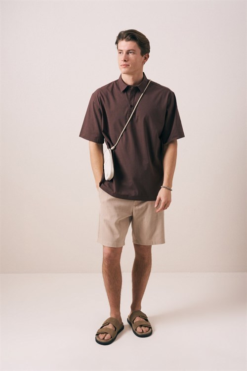 Wholesale Mens Brown Polo T-Shirt