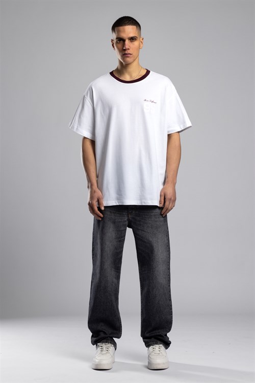 Wholesale Mens Brown Printed T-shirt