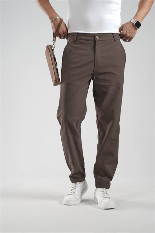 Wholesale Mens Brown Relaxed Pants