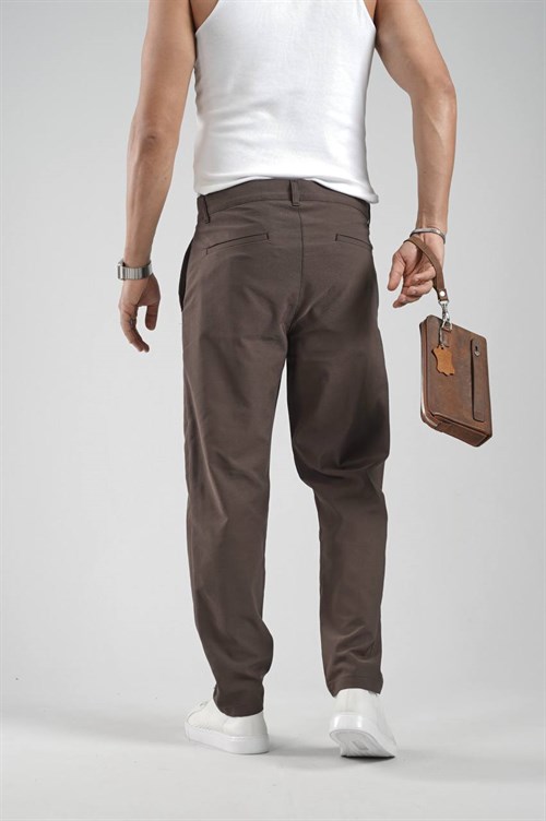 Wholesale Mens Brown Relaxed Pants