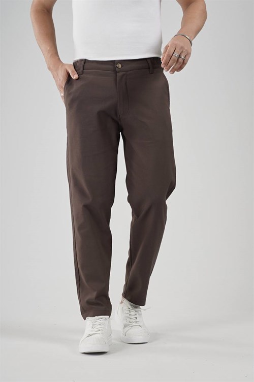 Wholesale Mens Brown Relaxed Pants
