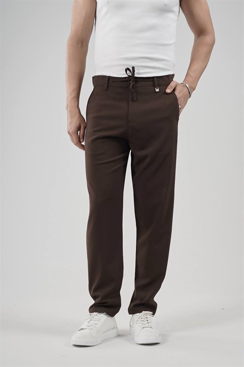 Wholesale Mens Brown Relaxed Pants