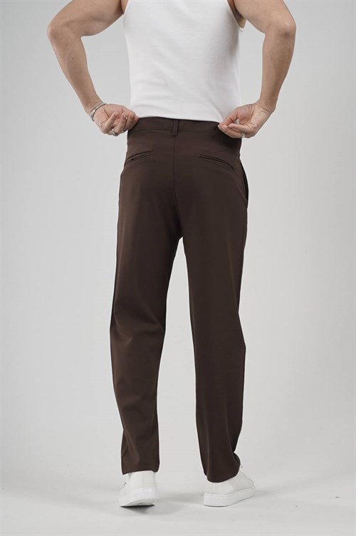 Wholesale Mens Brown Relaxed Pants