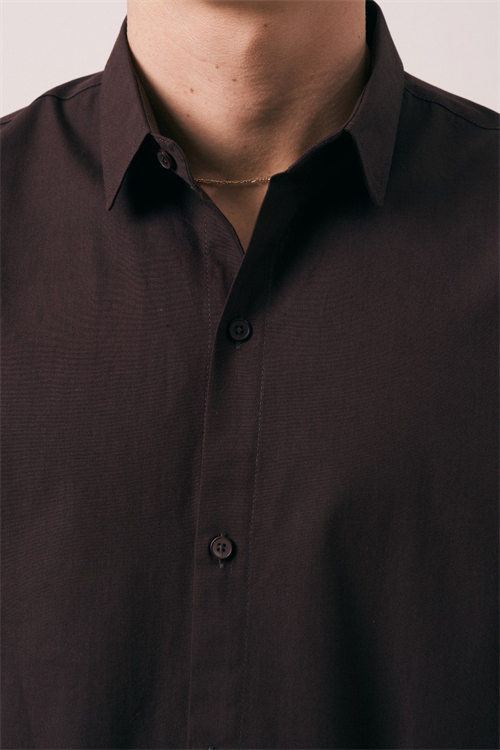 Wholesale Mens Brown Shirt