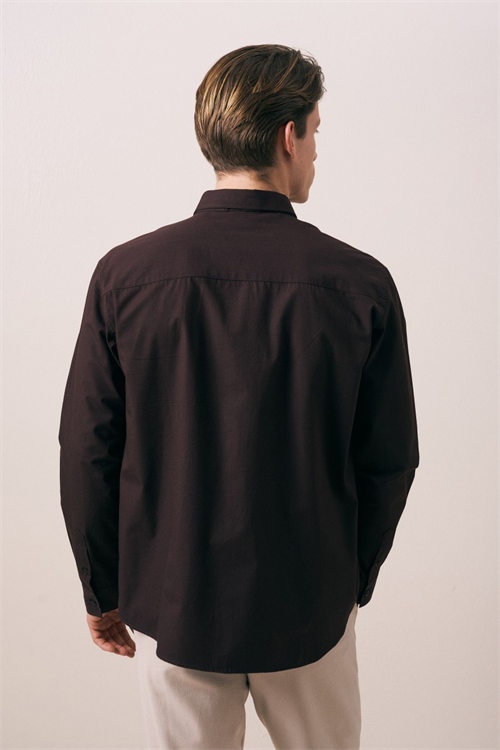 Wholesale Mens Brown Shirt