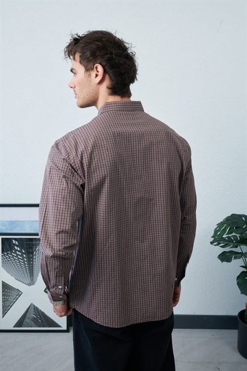 Wholesale Mens Brown Shirt