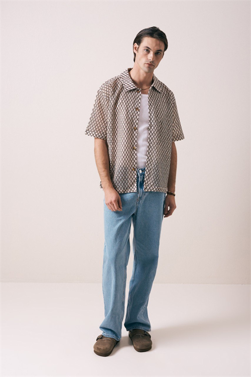 Wholesale Mens Brown Shirt