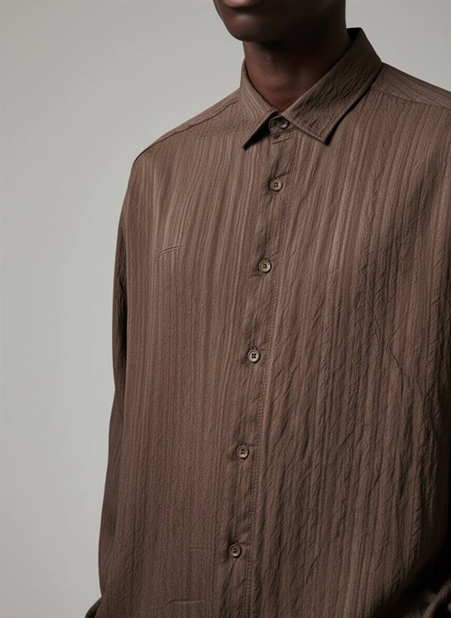 Wholesale Mens Brown Shirt