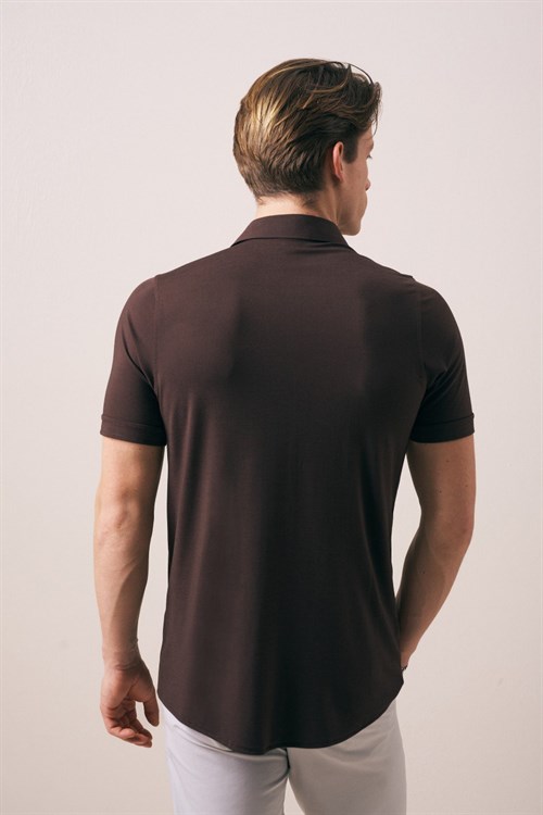 Wholesale Mens Brown Shirt