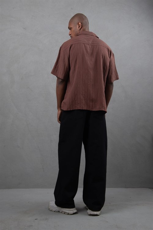 Wholesale Mens Brown Shirt