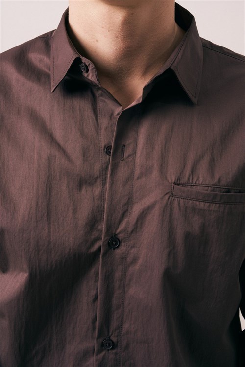 Wholesale Mens Brown Shirt