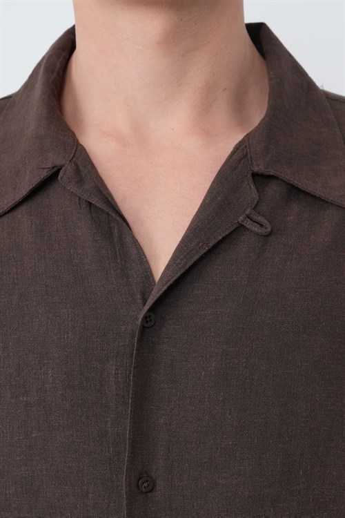 Wholesale Mens Brown Shirt