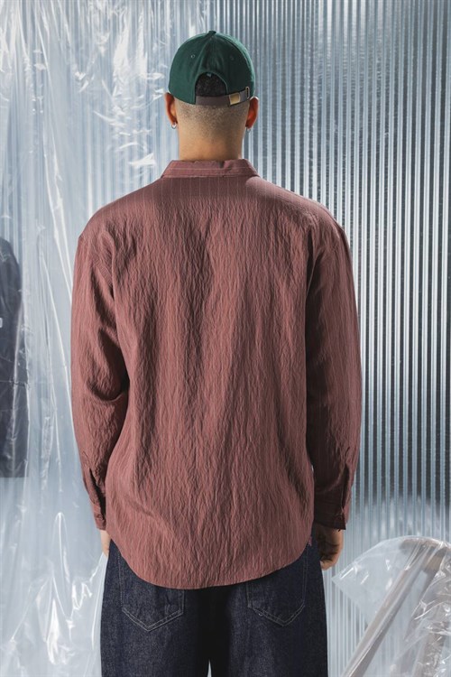 Wholesale Mens Brown Shirt