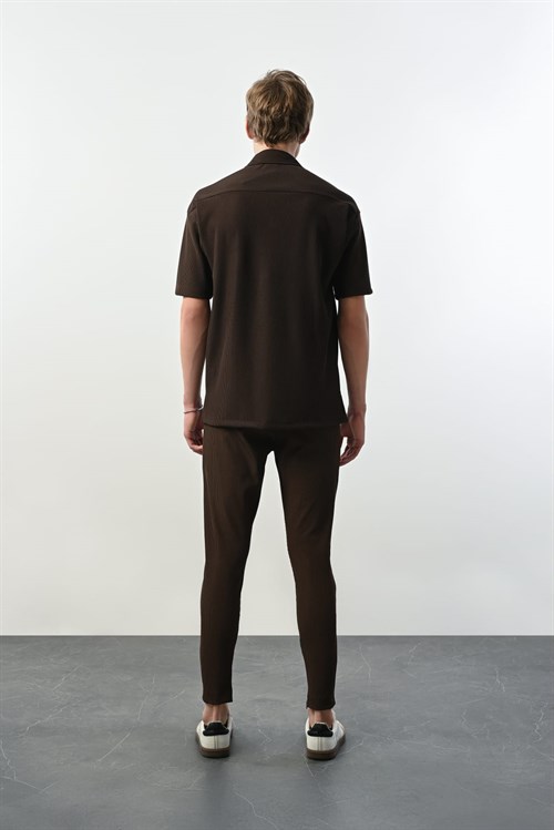 Wholesale Mens Brown Shirt