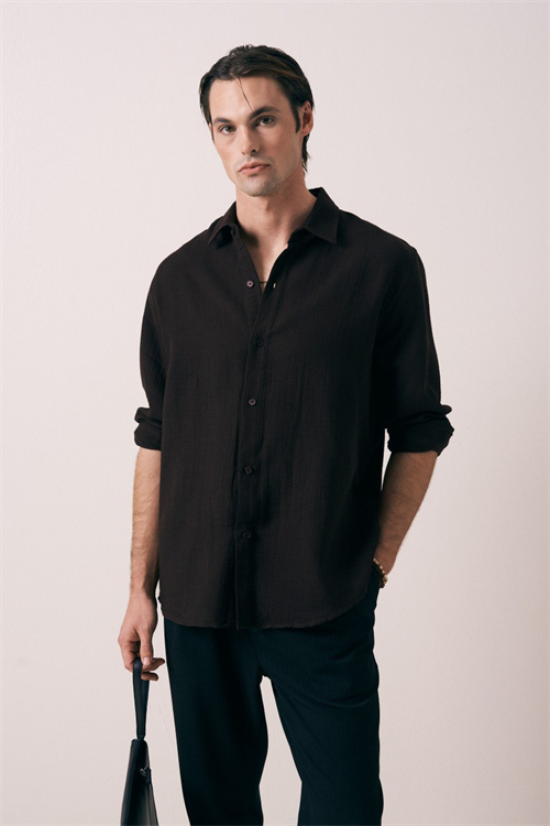 Wholesale Mens Brown Shirt