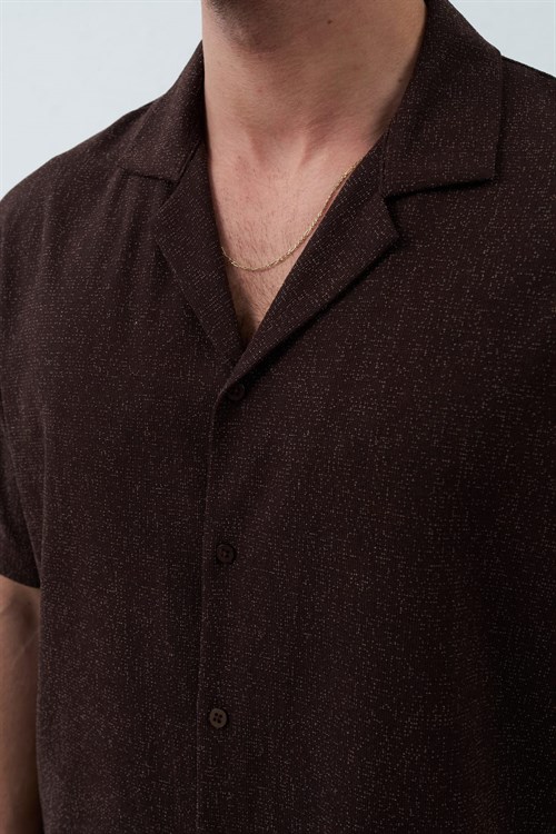 Wholesale Mens Brown Shirt