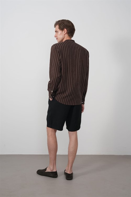 Wholesale Mens Brown Shirt