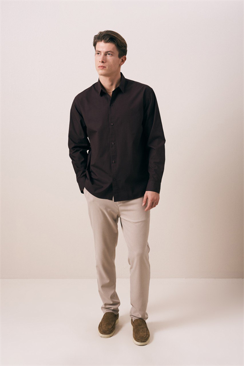 Wholesale Mens Brown Shirt