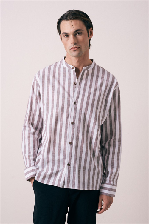 Wholesale Mens Brown Shirt