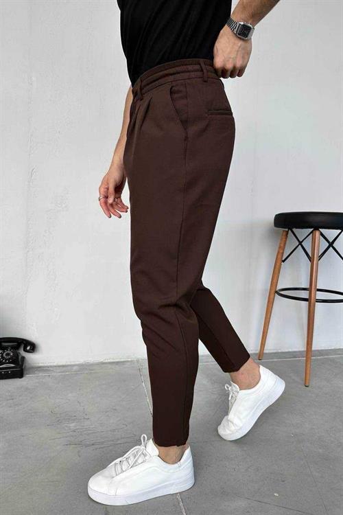 Wholesale Mens Brown Slim Fit Pants