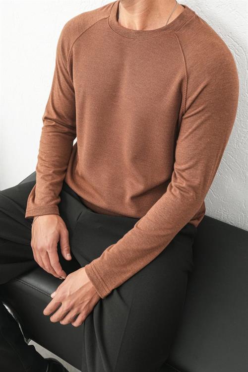 Wholesale Mens Brown Sweatshirt