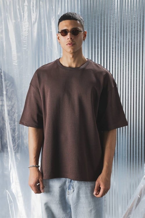 Wholesale Mens Brown T-Shirt 