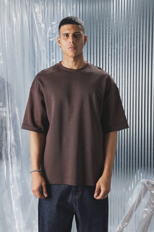 Wholesale Mens Brown T-Shirt 