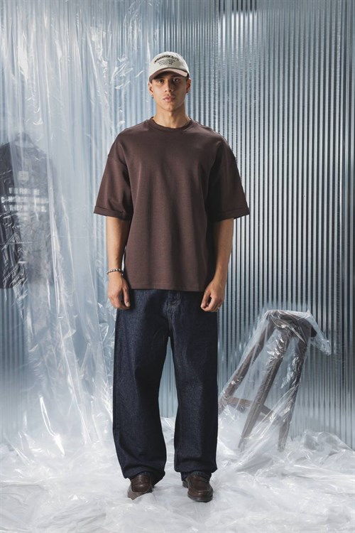 Wholesale Mens Brown T-Shirt 