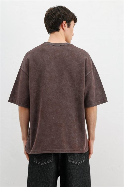 Wholesale Mens Brown T-Shirt