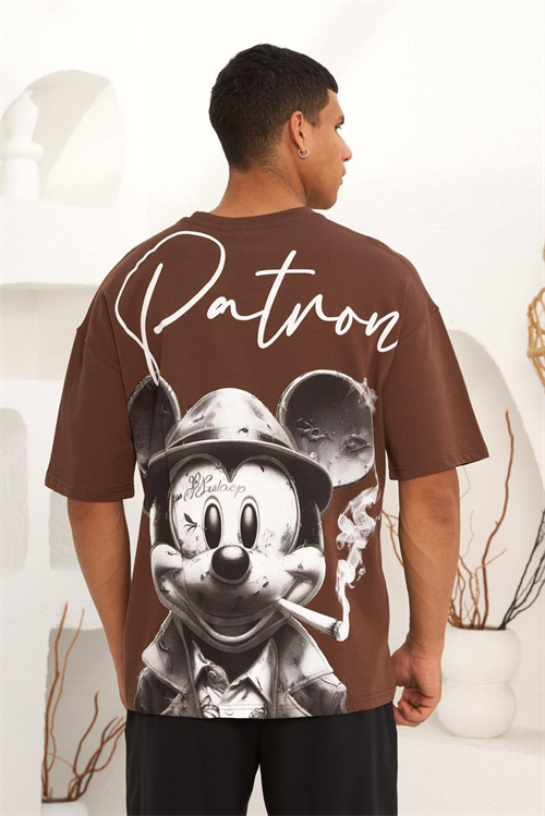 Wholesale Mens Brown T-Shirt