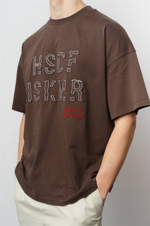 Wholesale Mens Brown T-Shirt