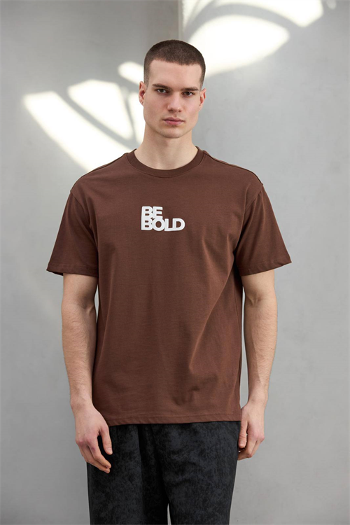 Wholesale Mens Brown T-Shirt