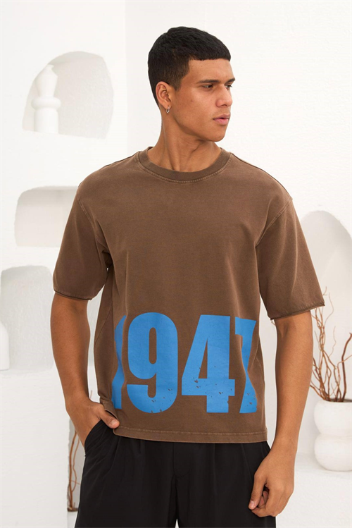 Wholesale Mens Brown T-Shirt