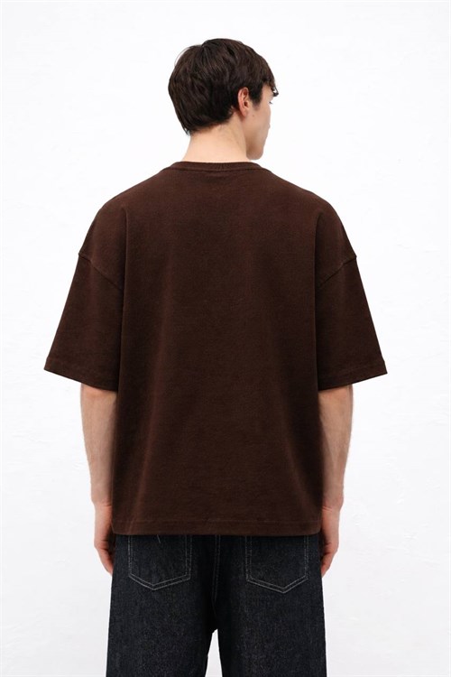 Wholesale Mens Brown T-Shirt