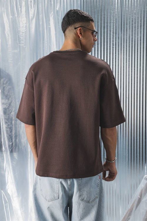 Wholesale Mens Brown T-Shirt 