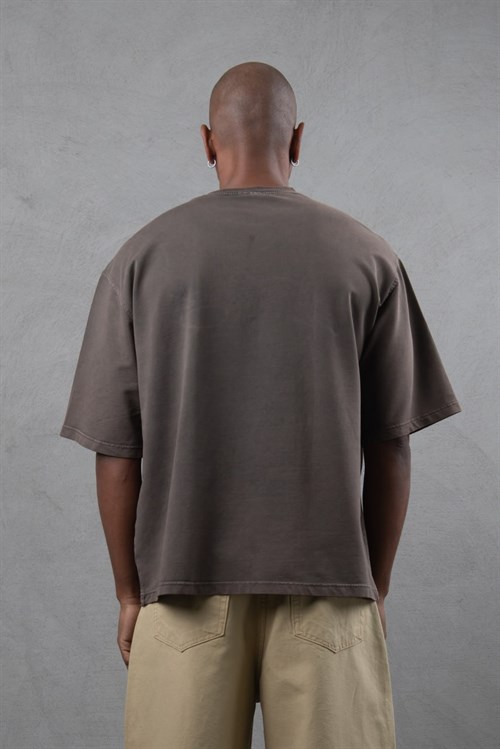 Wholesale Mens Brown T-Shirt