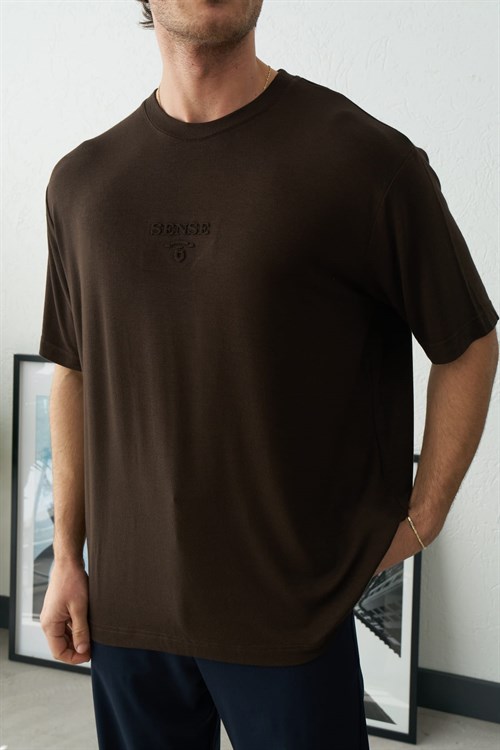 Wholesale Mens Brown T-Shirt