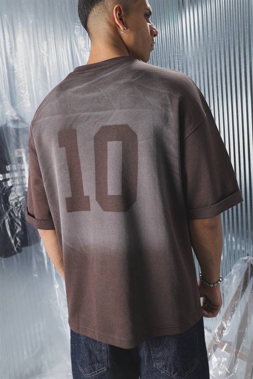 Wholesale Mens Brown T-Shirt 