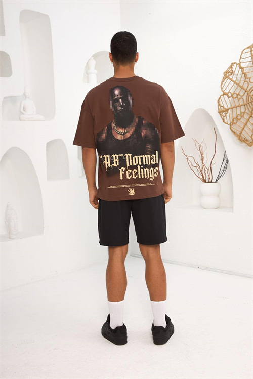Wholesale Mens Brown T-Shirt