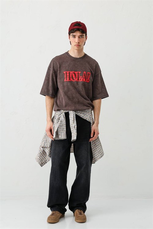 Wholesale Mens Brown T-Shirt