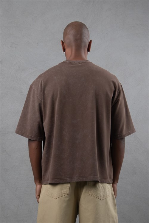 Wholesale Mens Brown T-Shirt