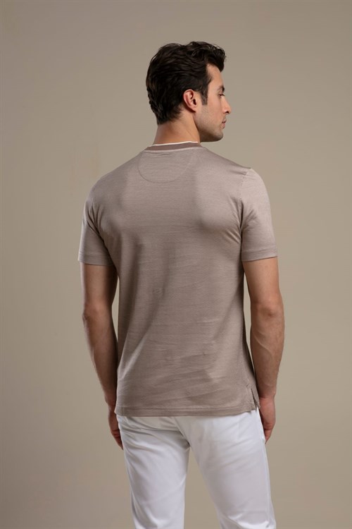 Wholesale Mens Brown T-Shirt