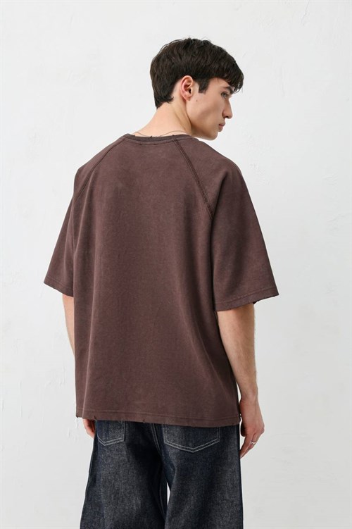 Wholesale Mens Brown T-Shirt