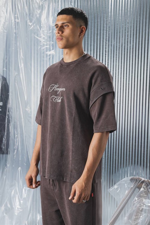 Wholesale Mens Brown T-Shirt 