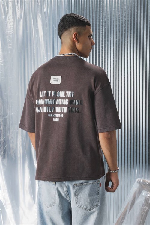 Wholesale Mens Brown T-Shirt 