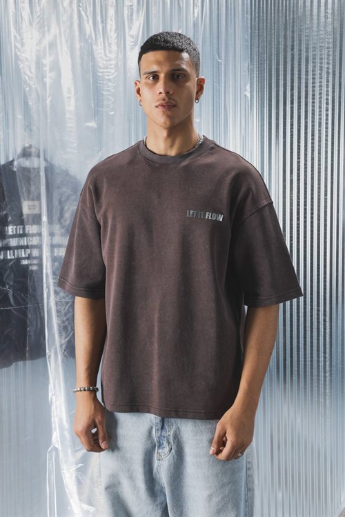 Wholesale Mens Brown T-Shirt 